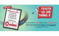 TOYOTA VIỆT NAM TRIỂN KHAI CHƯƠNG TRÌNH KHUYẾN MÃI CHO KHÁCH HÀNG MUA XE VIOS & INNOVA TRONG THÁNG 6 & 7